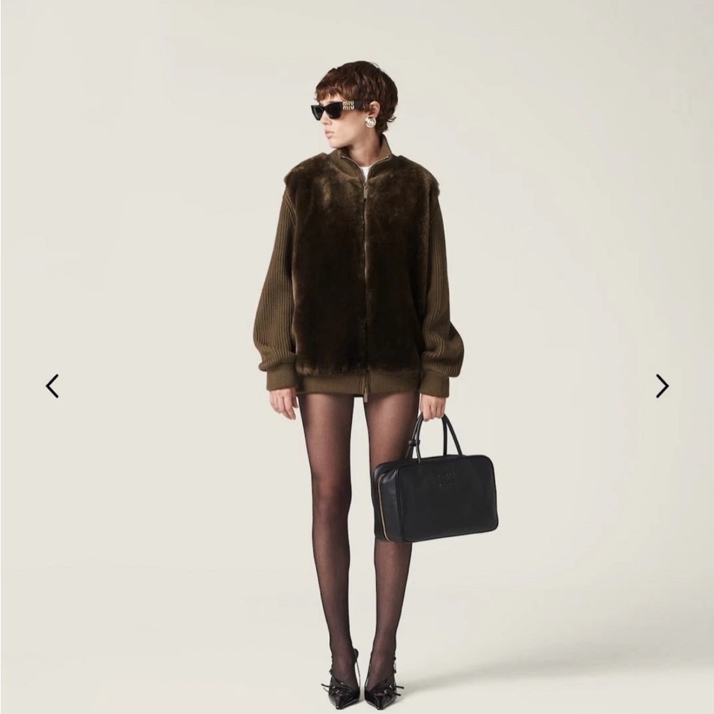 Miu Miu wool knit cardigan